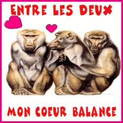 entre les 2 mon coeur balance 